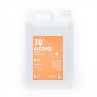 Alcohol liquido 70° FARMACOOP x 5 lts