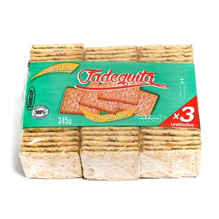 Galletitas con salvado DON FADEGA 3x115 gr